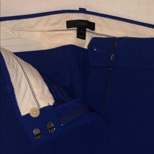 Royal Blue J.Crew Work Pant
